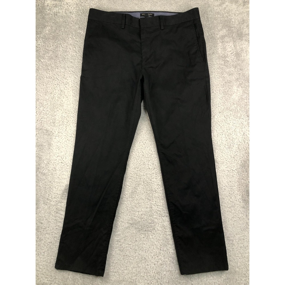 Banana Republic Pants Men's 36x30 (Tag 34x30) Fulton Chino Black